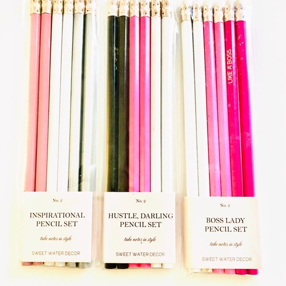 Set of Three Boss Lady Pencil Set - Picture 3 of 3